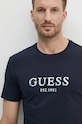 Odzież Guess t-shirt M4YI38.J1314 granatowy