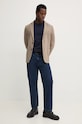 Хлопковая футболка Guess M4YI0A.KCCM1 тёмно-синий AW24