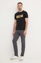 Guess t-shirt bawełniany M4YI15.I3Z14 czarny AW24