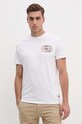 Βαμβακερό μπλουζάκι Guess M4YI92.K9RM1 λευκό AW24