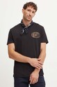Ρούχα Βαμβακερό μπλουζάκι Guess M4YI92.K9RM1 μαύρο