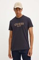 Guess t-shirt bawełniany granatowy M4YI17.I3Z14