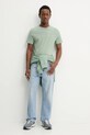 Бавовняна футболка Guess Jeans M4YI55.K8HM0 зелений SS26