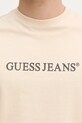 Pamučna majica Guess Jeans M4YI42.K8FQ4 bež
