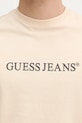 Bavlnené tričko Guess Jeans M4YI42.K8FQ4 béžová