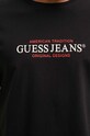 Бавовняна футболка Guess Jeans M4YI42.K8FQ4 чорний