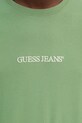 Bavlnené tričko Guess Jeans M4YI52.K8HM0 zelená