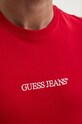 Bavlnené tričko Guess Jeans M4YI52.K8HM0 červená