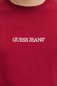 Guess Jeans t-shirt bawełniany M4YI52.K8HM0 bordowy