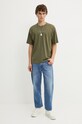 Бавовняна футболка Guess Jeans M4YI44.K8FQ4 зелений SS25
