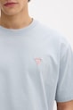 Guess Jeans t-shirt bawełniany M4YI46.K8FQ4 niebieski