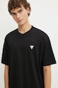 Odzież Guess Jeans t-shirt bawełniany M4YI46.K8FQ4 czarny