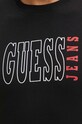 Bavlněné tričko Guess Jeans M4YI56.K8HM0 černá