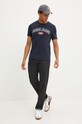 Бавовняна футболка Guess Jeans M4YI57.K8HM0 темно-синій AW24