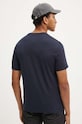 Odzież Guess Jeans t-shirt bawełniany M4YI57.K8HM0 granatowy