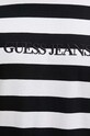 Хлопковая футболка Guess Jeans M4YI84.K9XF1 чёрный