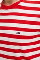 Tommy Jeans t-shirt bawełniany DM0DM20420 czerwony