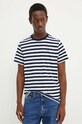 Tommy Jeans t-shirt bawełniany granatowy DM0DM20420
