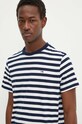 Tommy Jeans t-shirt bawełniany DM0DM20420 granatowy