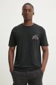 Tommy Jeans t-shirt in cotone sovrastampa nero DM0DM18520