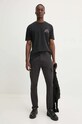 Tommy Jeans tricou din bumbac DM0DM18520 negru AW24