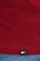 Tričko Tommy Jeans DM0DM18528 burgundské