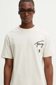 Tričko Tommy Jeans béžová DM0DM18529