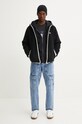 Бавовняна футболка Tommy Jeans DM0DM18547 чорний AW24