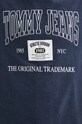 Бавовняна футболка Tommy Jeans DM0DM19198 темно-синій
