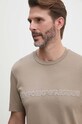 Emporio Armani t-shirt bawełniany brązowy 6D1T98.1JOCZ