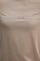 Хлопковая футболка Emporio Armani 6D1T98.1JOCZ коричневый