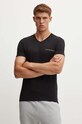 Emporio Armani Underwear tricou lounge 2-pack 111849.4F717 negru AW24