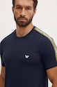 Odzież Emporio Armani Underwear t-shirt lounge 111890.4F717 granatowy