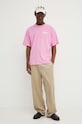 Won Hundred t-shirt bawełniany 3101.12063 różowy AW24