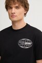 Хлопковая футболка PLEIN SPORT чёрный AADC.MTK7544.STE003N