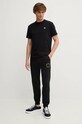 PLEIN SPORT tricou din bumbac AADC.MTK7952.STE001N negru AW24