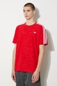 adidas Originals t-shirt Premium Jersey czerwony IX7349