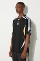 Μπλουζάκι adidas Originals adidas x NTS Radio Jersey μαύρο JI5068