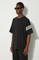 adidas Originals cotton t-shirt Neuclassics Tee black IW0972