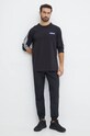 Хлопковый лонгслив adidas Originals Adibreak Longsleeve Tee IY4850 чёрный AW24