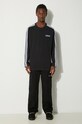 Bavlnené tričko s dlhým rukávom adidas Originals Adibreak Longsleeve Tee IY4850 čierna AW24