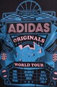 Хлопковая футболка adidas Originals Street 4 IZ2585 чёрный