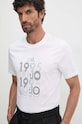 Liu Jo t-shirt bawełniany biały QF4242.J4783