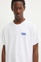 Levi's t-shirt bawełniany biały A2082