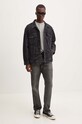 Levi's polo bawełniane A7198 szary AW24