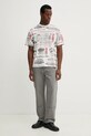 Levi's t-shirt bawełniany 87373 beżowy SS25