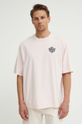 Odzież Levi's t-shirt bawełniany A5805 różowy