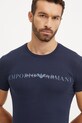 Emporio Armani Underwear tricou lounge bleumarin 111035.4F729
