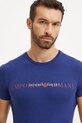 Tričko Emporio Armani Underwear námořnická modř 111035.4F729