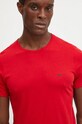 Emporio Armani Underwear tricou lounge din bumbac 2-pack 111267.4F722 rosu